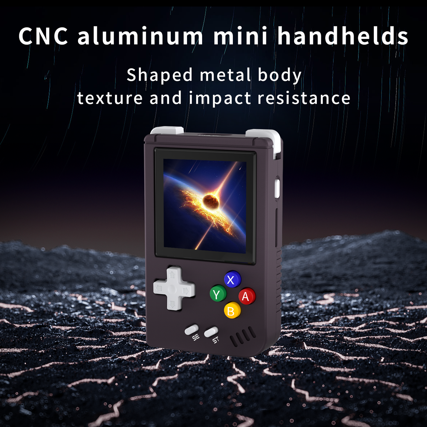 【HIFI/Metal Shell/PS1/Keychain/10Hours】Anbernic RG Nano 【Buy 1 Get 1 Keychain+1 Audio Cord Cable+1 USB Cable】Portable Mini Retro Handheld Game Console Linux System 1.54" IPS Screen Over 12 Emulators with 10K Games Playable