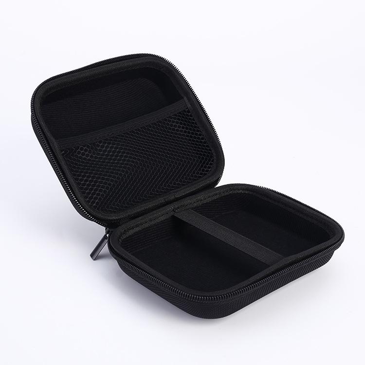 Black small square storage bag Storage box Digital accessories Pocket game machine Storage and sorting bag