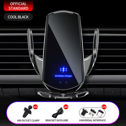 【Followers’ Benefit-Buy 1 Get 6 】Q3 Car Wireless Charging Mobile Phone Holder Induction Opening and Infrared Sensor Phone Holder Navigation Holder Wireless Charging